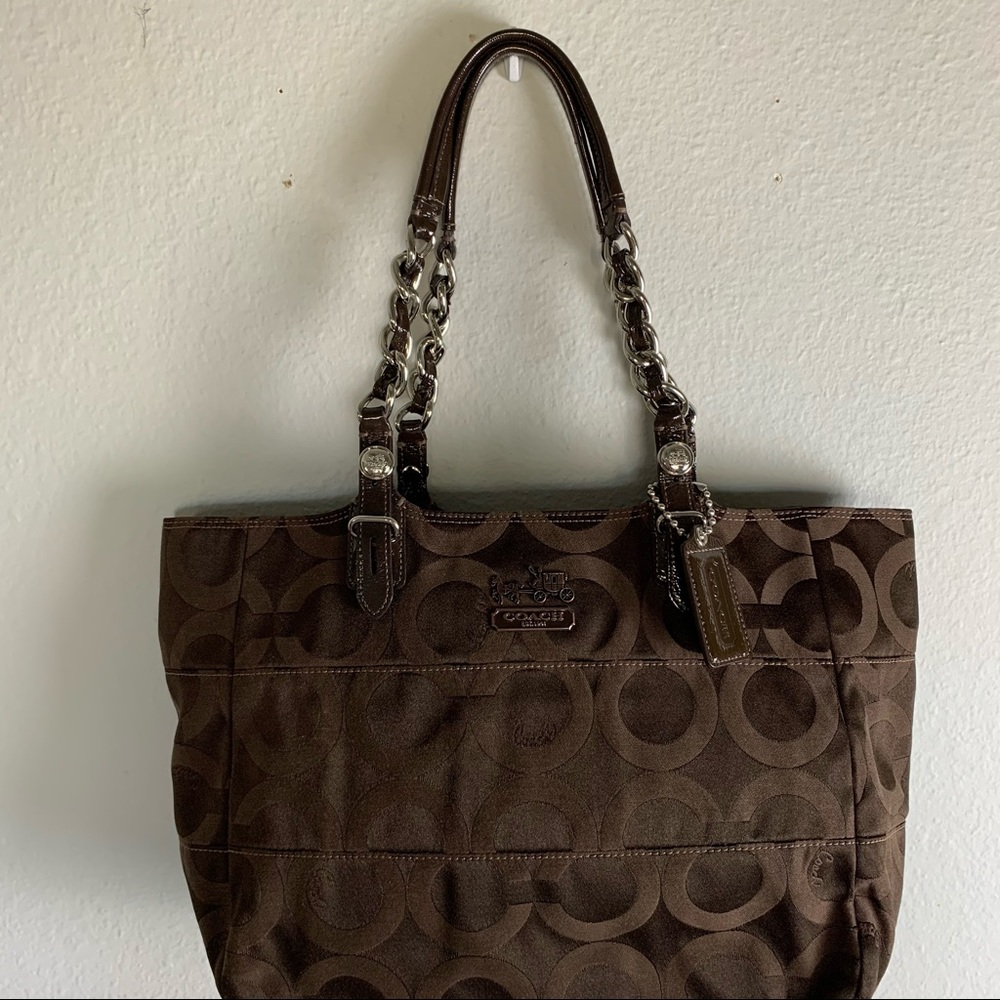 Coach brown  bag